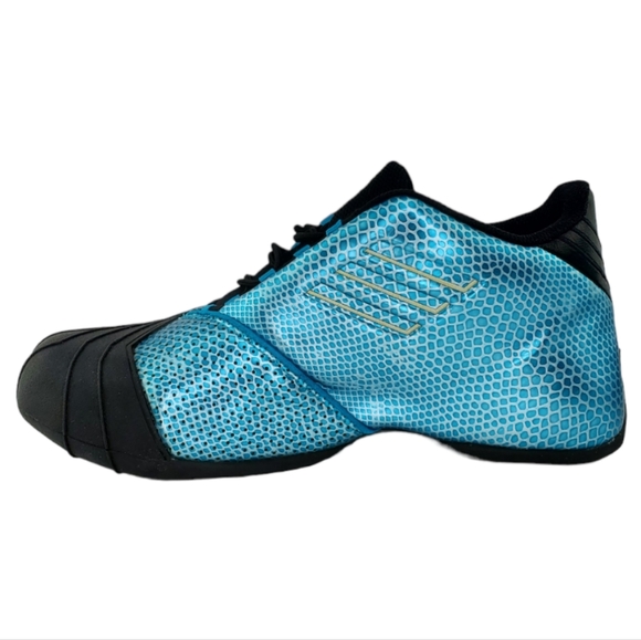 Rare 2013 Adidas TMAC 1 - Year Of The Snake Adidas T-Mac 1 Turquoise/Black-Gold - Picture 5 of 15